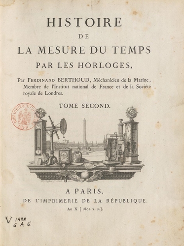 Histoire de la mesure du temps par les horloges