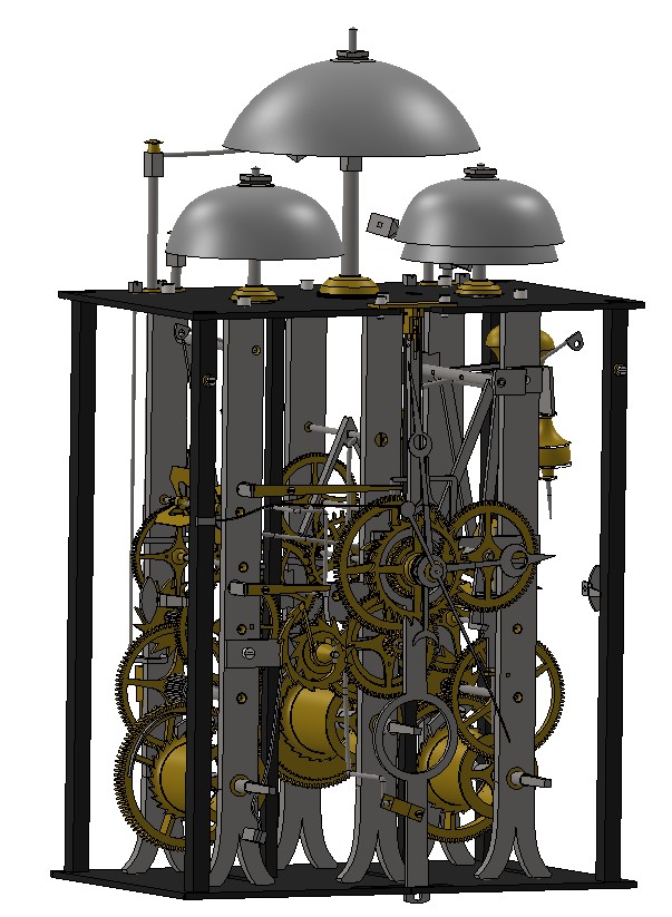 Comtoise Grande Sonnerie - 3D