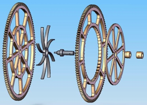 CAO d'un prototype d'encliquetage à patinage