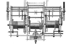 Plan d'une horloge d'édifice